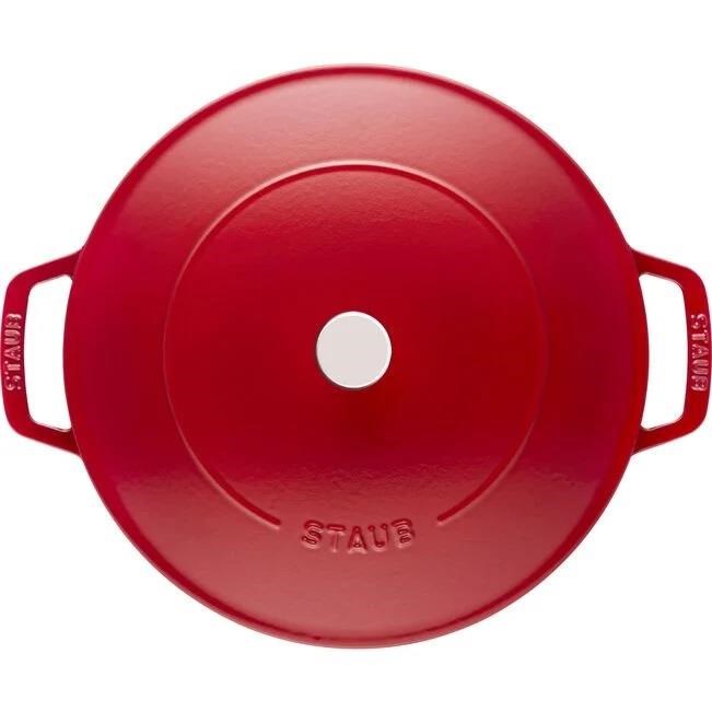 Staub Chistera Yağmur Efektli Kapaklı Döküm Tencere - 405114740