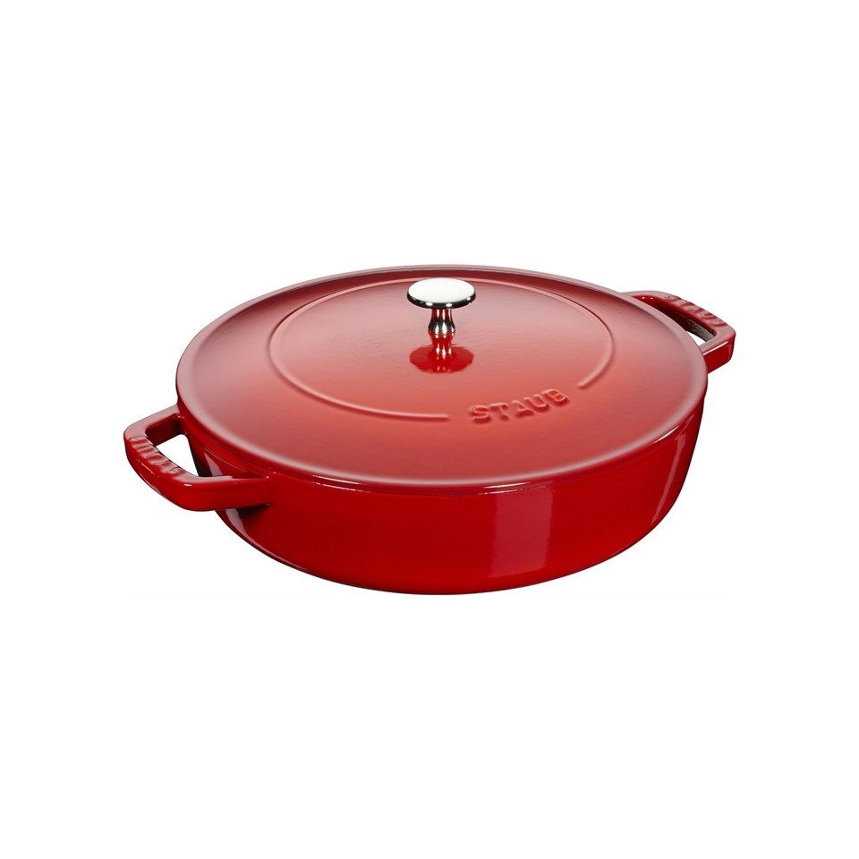 Staub Chistera Yağmur Efektli Kapaklı Döküm Tencere - 405114740