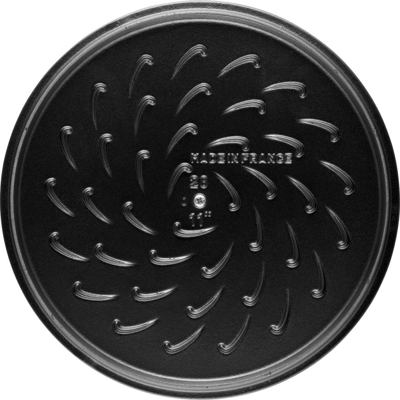 Staub Chistera Yağmur Efektli Kapaklı Döküm Tencere - 405114740