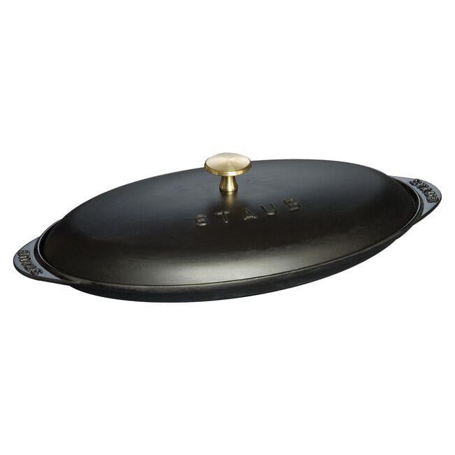 Staub Demir Döküm Balık Servis Tabağı / Kapaklı Fırın Kabı 31 Cm- 405094000