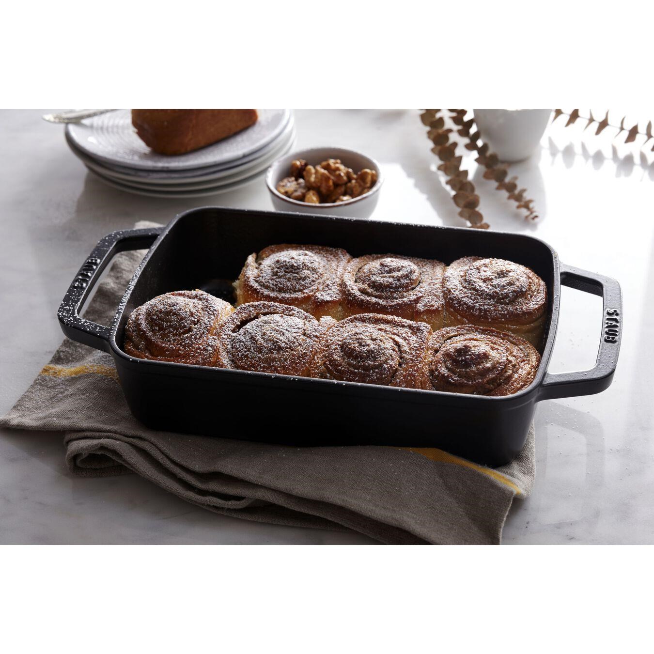 Staub Demir Döküm Fırın Kabı 30 X 20cm Siyah - 405103230