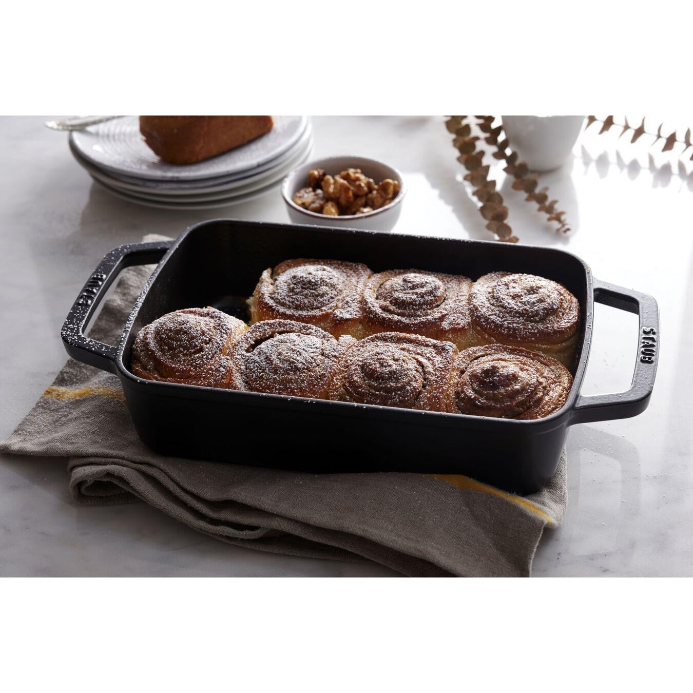 Staub Demir Döküm Fırın Kabı 30 X 20cm Siyah - 405103230