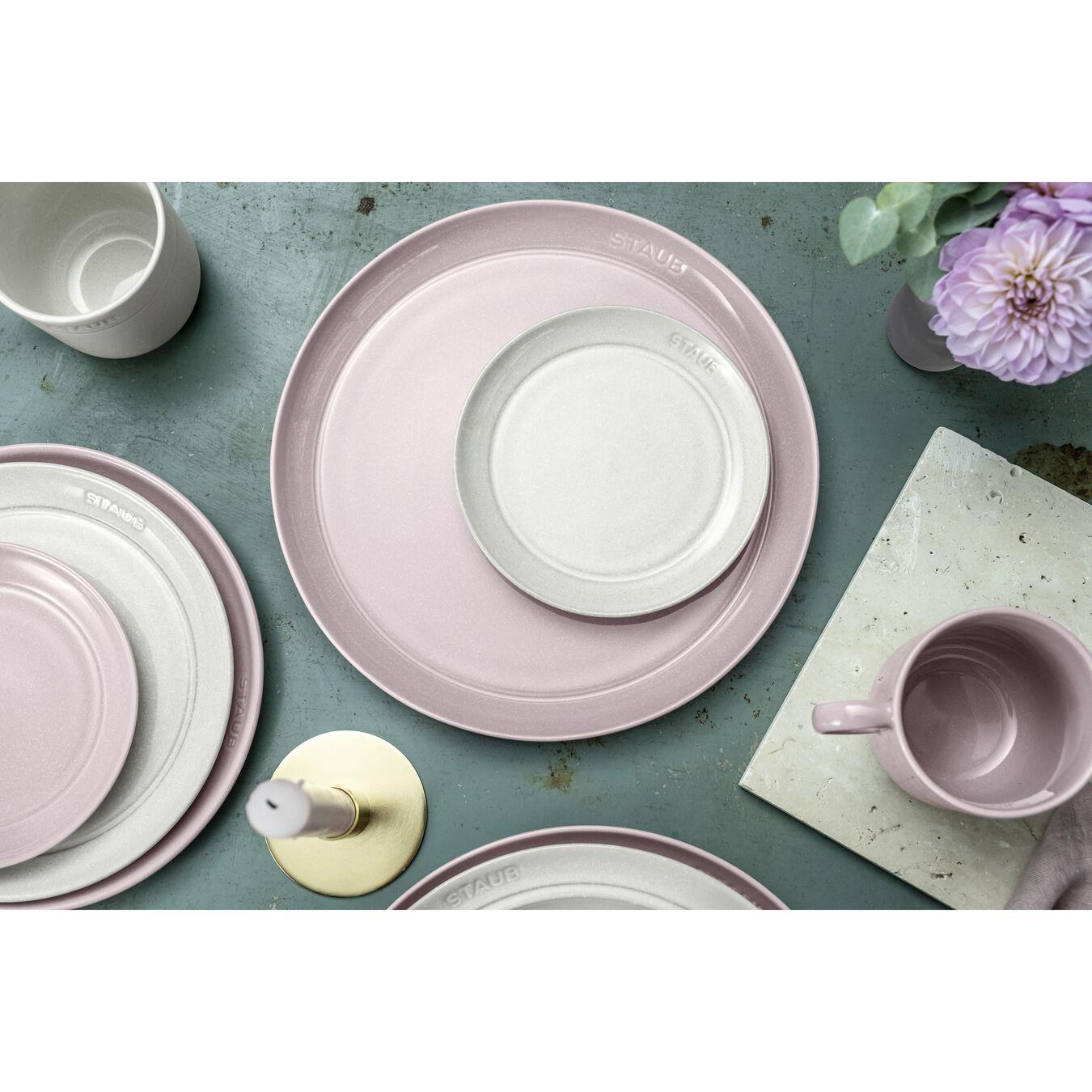 Staub Dining Line 26cm Tabak Sığ Seramik Kiraz çiçeği