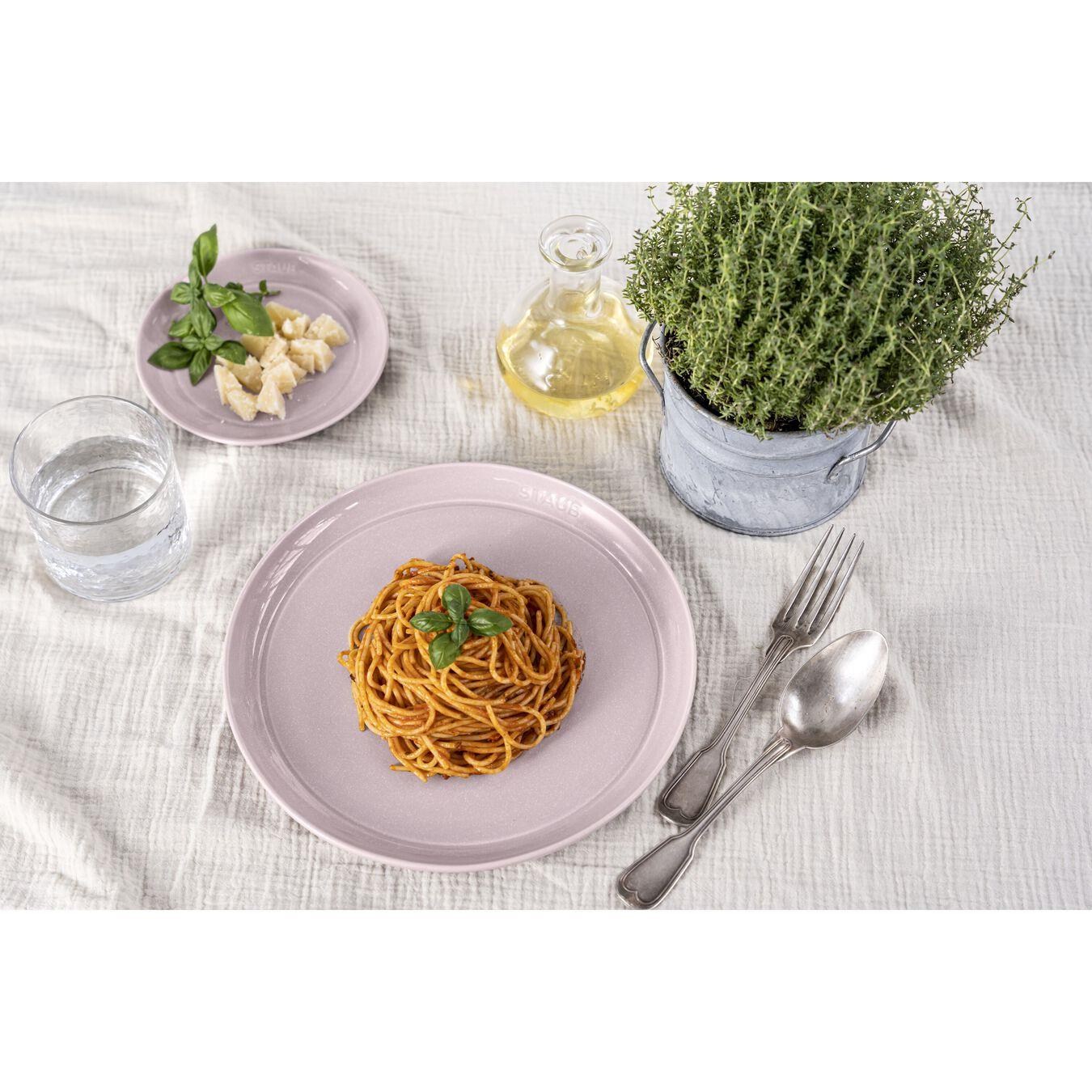 Staub Dining Line 26cm Tabak Sığ Seramik Kiraz çiçeği