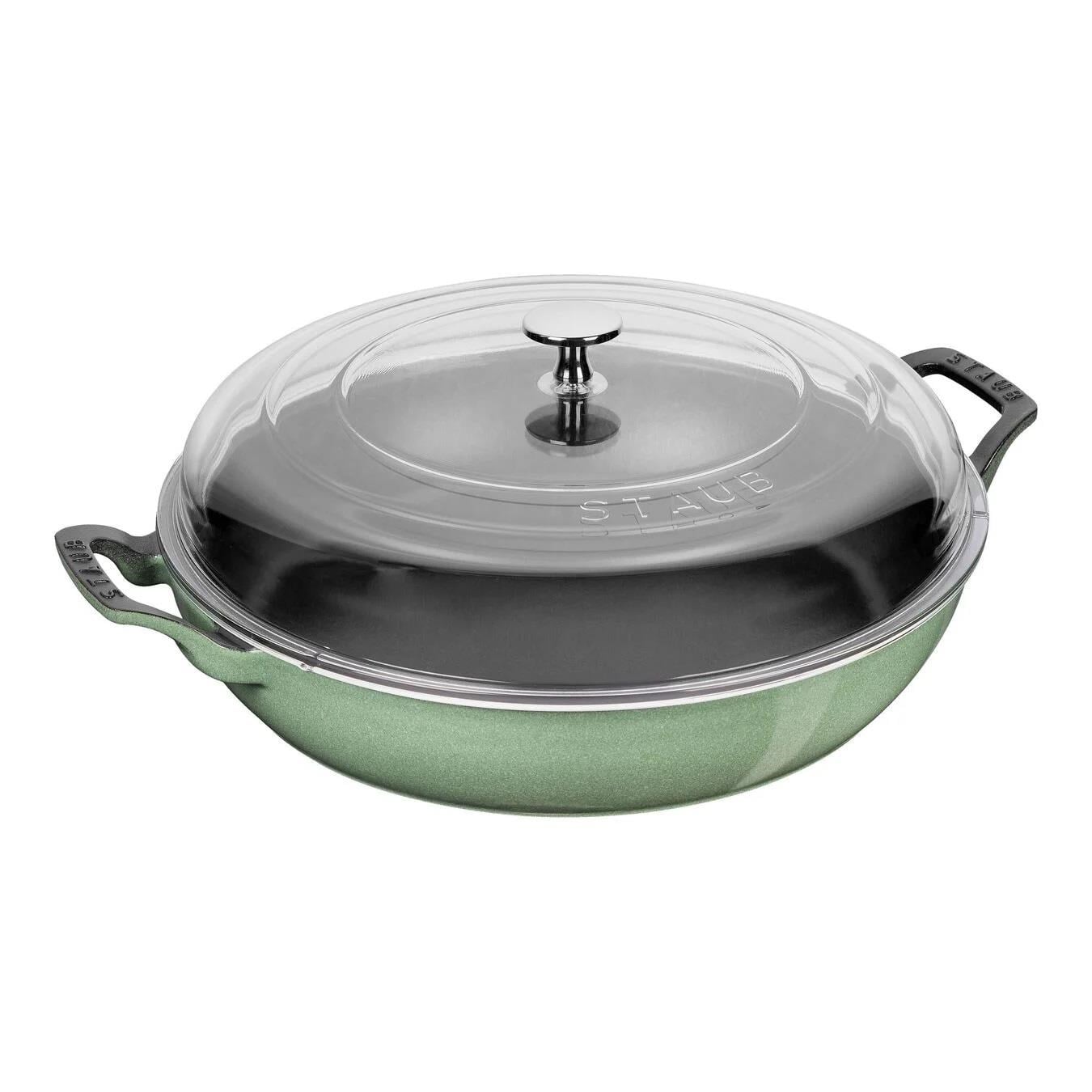 Staub Döküm Demir 30cm Sote Tenceresi Cam Kapaklı Adaçayı - 405087090