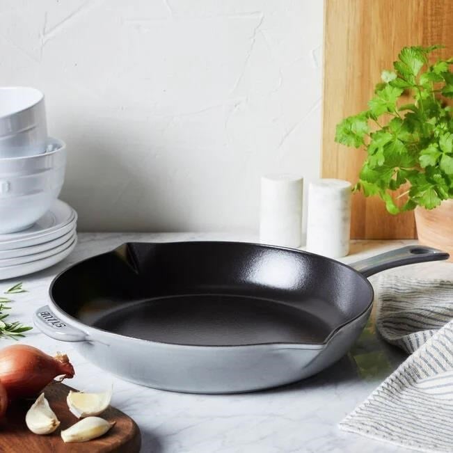 Staub Döküm Saplı Kızartma Tavası Grafit Gri 26 Cm - 405106160