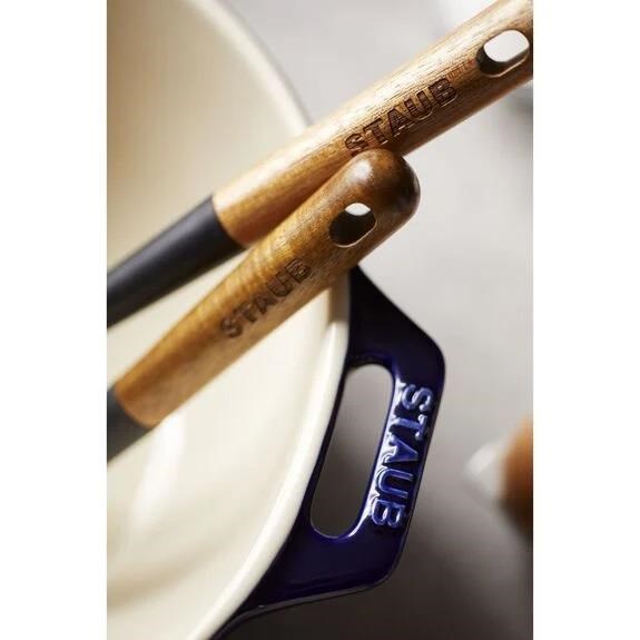 Staub Hamur Sıyırıcı Silikon 30 Cm Siyah