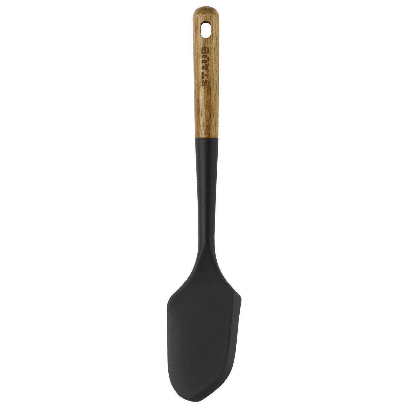 Staub Hamur Sıyırıcı Silikon 30 Cm Siyah
