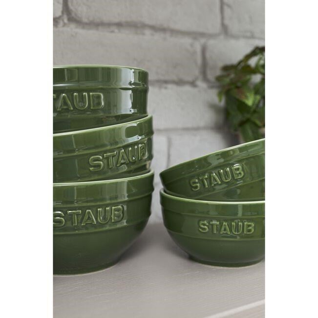 Staub Kase 14 cm Seramik Yeşil Yuvarlak - 405118140