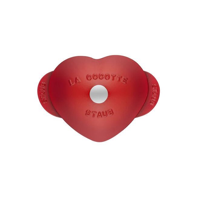 Staub La Cocotte 20cm 1,75Lt. Kalp Döküm Tencere Kiraz - 405097980