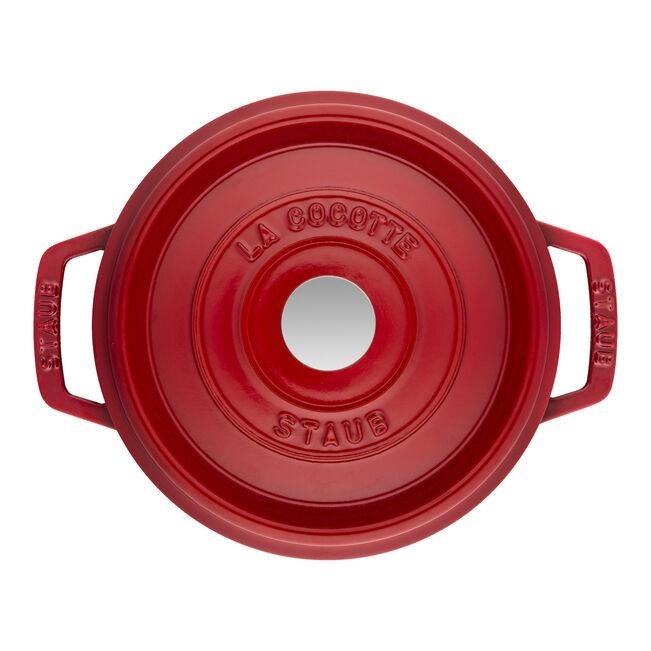 Staub LA COCOTTE 20cm Döküm Tencere Kiraz 2,2lt. Yuvarlak 1033330