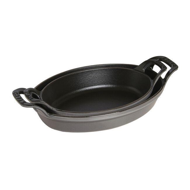 Staub La Cocotte 21cm Grafit Gri Demir Döküm Sahan/Fırın Kabı - 405095590