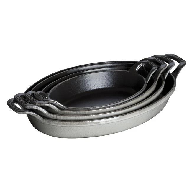 Staub La Cocotte 21cm Grafit Gri Demir Döküm Sahan/Fırın Kabı - 405095590