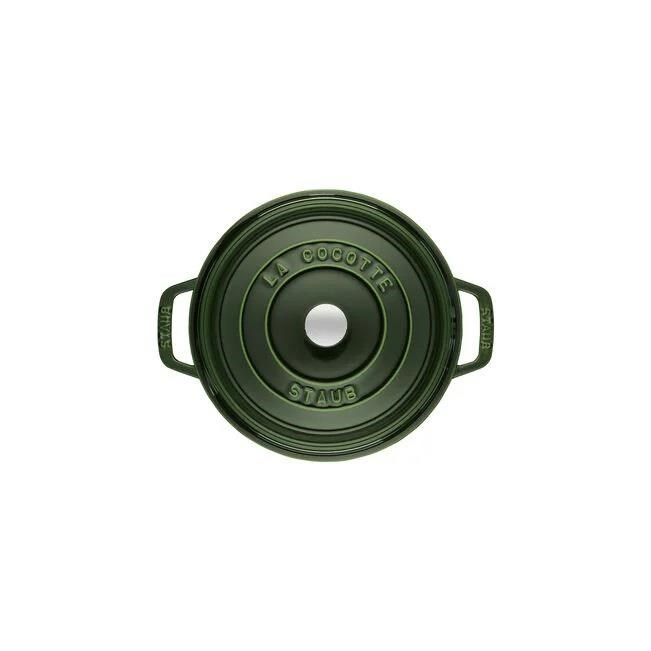 Staub La Cocotte 22cm 2,5Lt Yuvarlak Fesleğen Döküm Tencere - 405093540