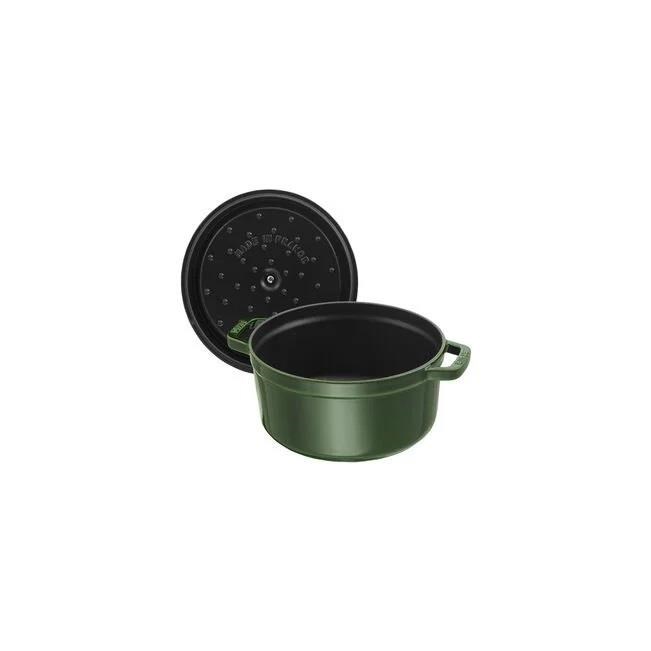 Staub La Cocotte 22cm 2,5Lt Yuvarlak Fesleğen Döküm Tencere - 405093540