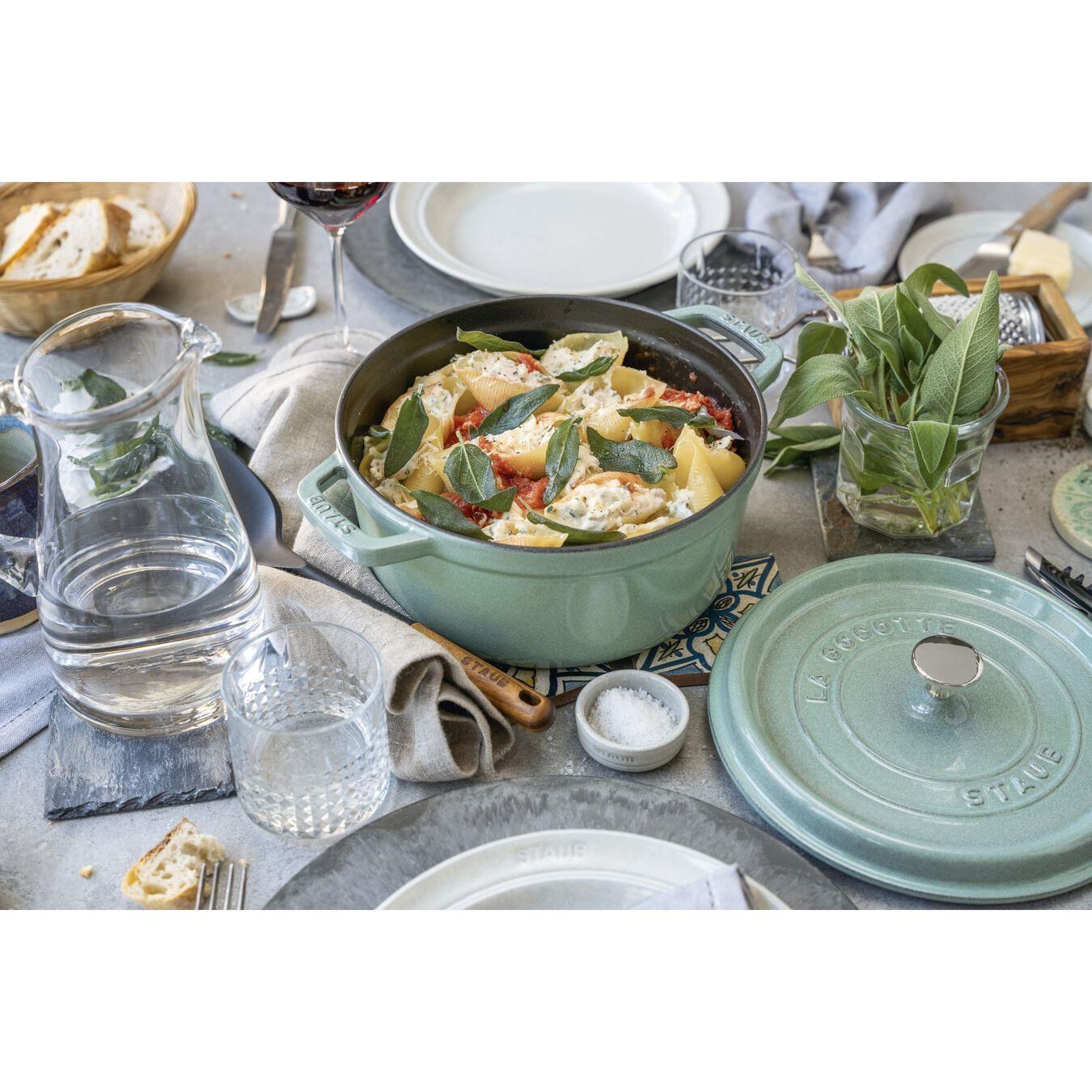 Staub LA COCOTTE 24 Cm 3,7Lt Adaçayı Yuvarlak Döküm Tencere - 405053640