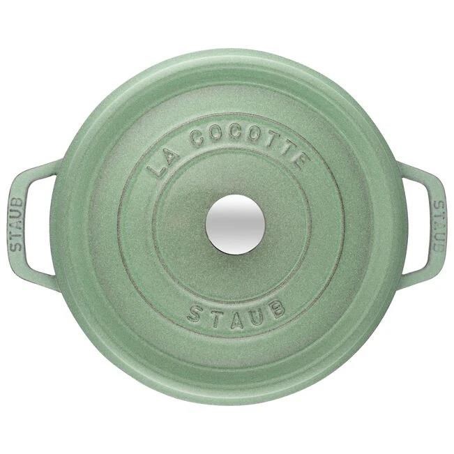Staub LA COCOTTE 24 Cm 3,7Lt Adaçayı Yuvarlak Döküm Tencere - 405053640