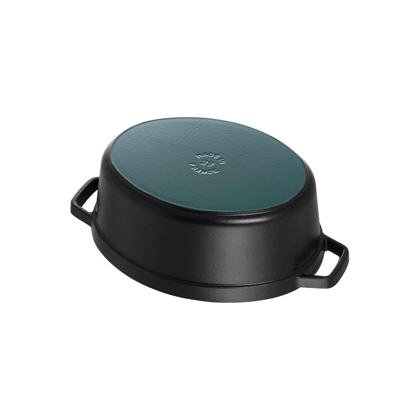 Staub La Cocotte 27cm Siyah Döküm Tencere 3,25L Oval 