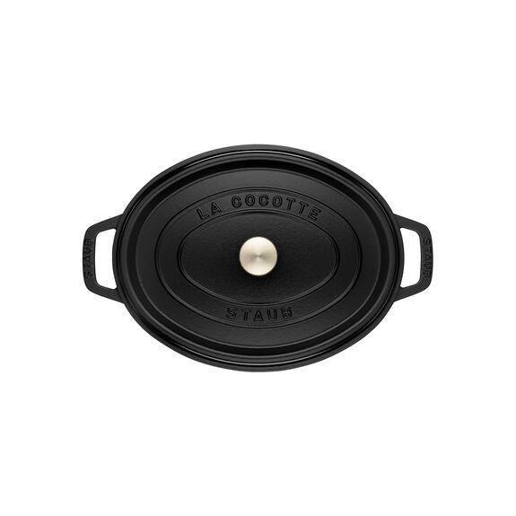Staub La Cocotte 27cm Siyah Döküm Tencere 3,25L Oval 