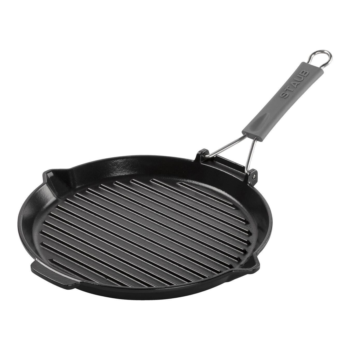 STAUB LA COCOTTE 28 CM SİYAH IZGARA TAVA DÖKÜM DEMİR - 405094260