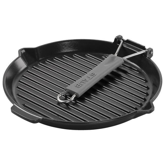STAUB LA COCOTTE 28 CM SİYAH IZGARA TAVA DÖKÜM DEMİR - 405094260