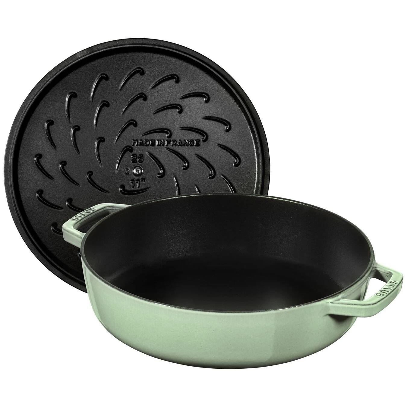 Staub La Cocotte 28cm Demir Döküm Sote Tenceresi Chistera Adaçayı - 405084020