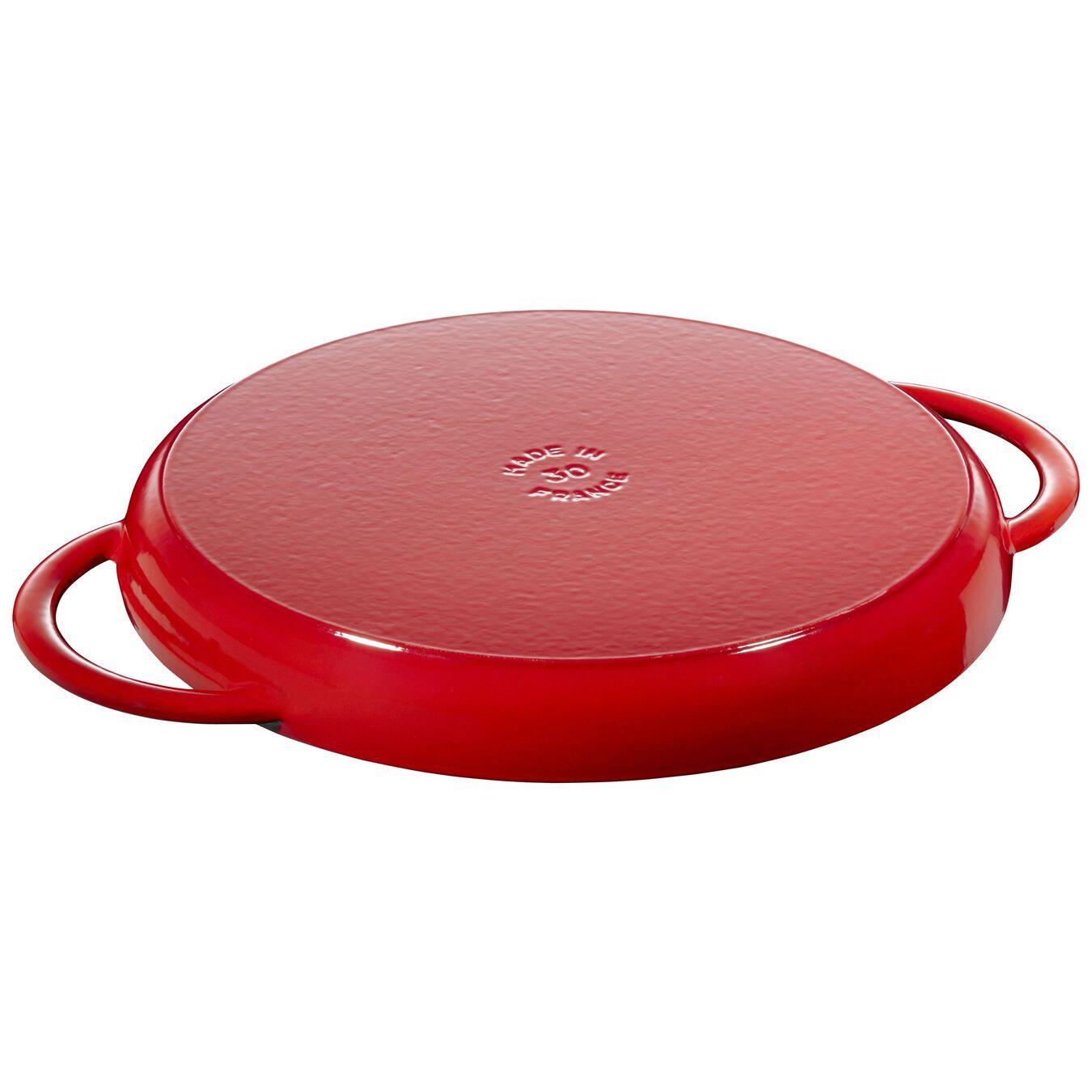 STAUB LA COCOTTE 30 CM DEMİR DÖKÜM  ÇİFT KULPLU DÖKÜM IZGARA TAVA - 405115250