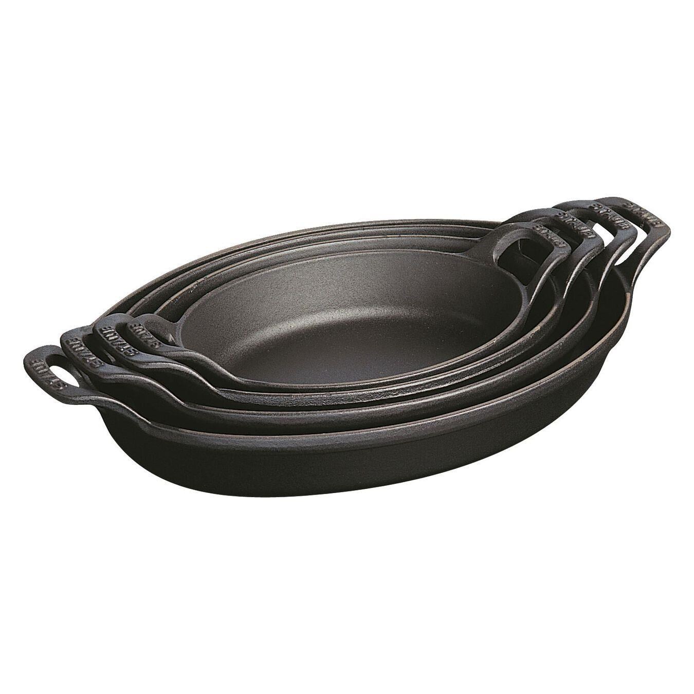 Staub La Cocotte 32cm Siyah Demir Döküm Sahan/Fırın Kabı - 405093420