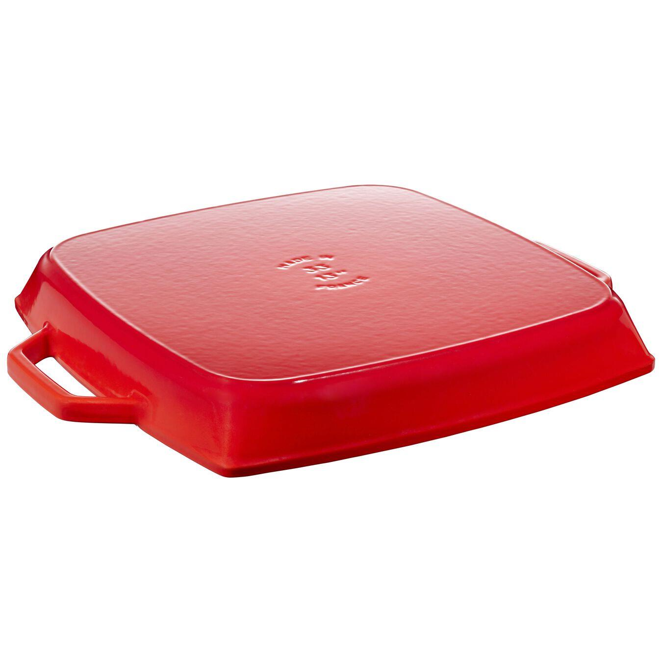 STAUB LA COCOTTE 33 CM DEMİR DÖKÜM IZGARA TAVA KİRAZ - 405117840