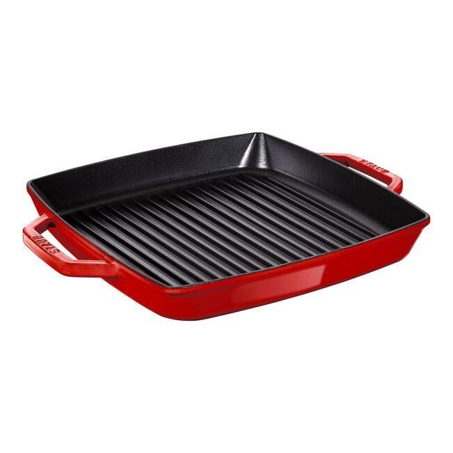 STAUB LA COCOTTE 33 CM DEMİR DÖKÜM IZGARA TAVA KİRAZ - 405117840