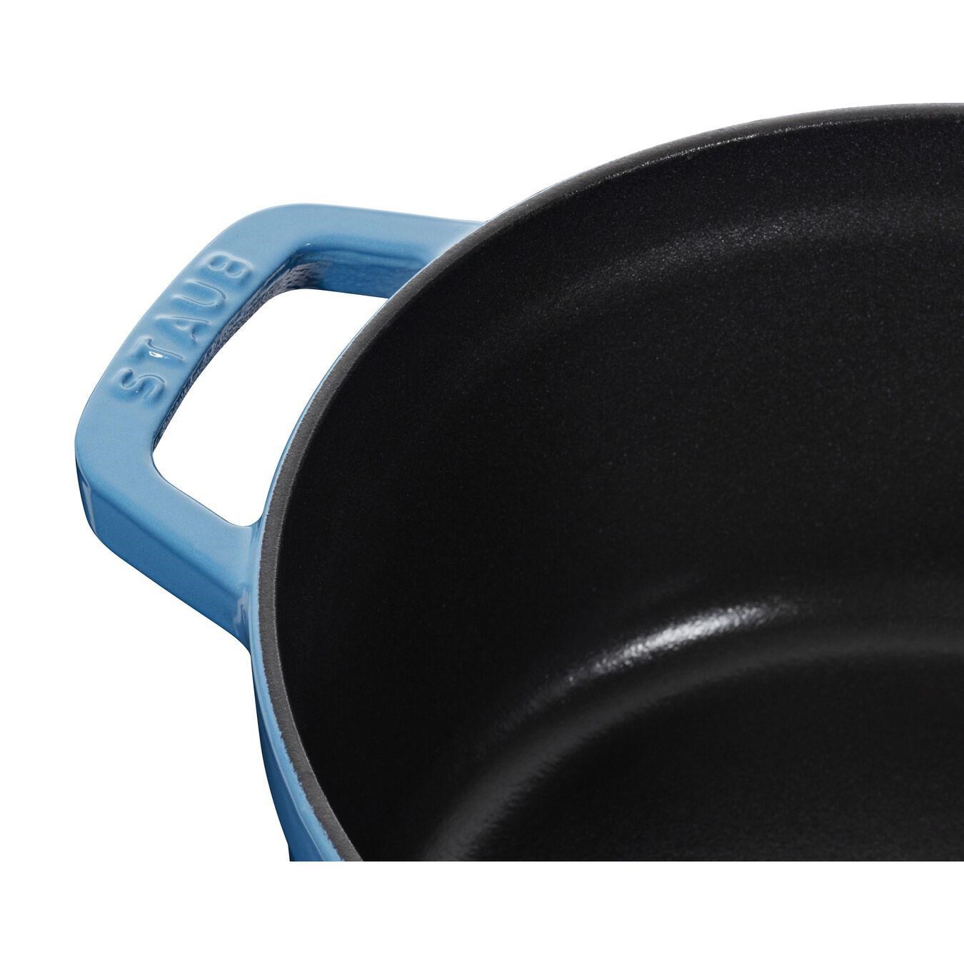 Staub La Cocotte Buz Mavisi 24 cm 3,7Lt Döküm Tencere
