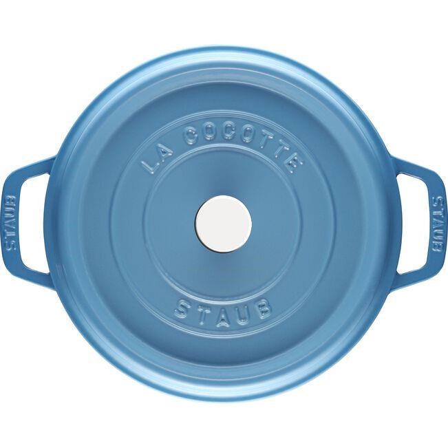 Staub La Cocotte Buz Mavisi 24 cm 3,7Lt Döküm Tencere
