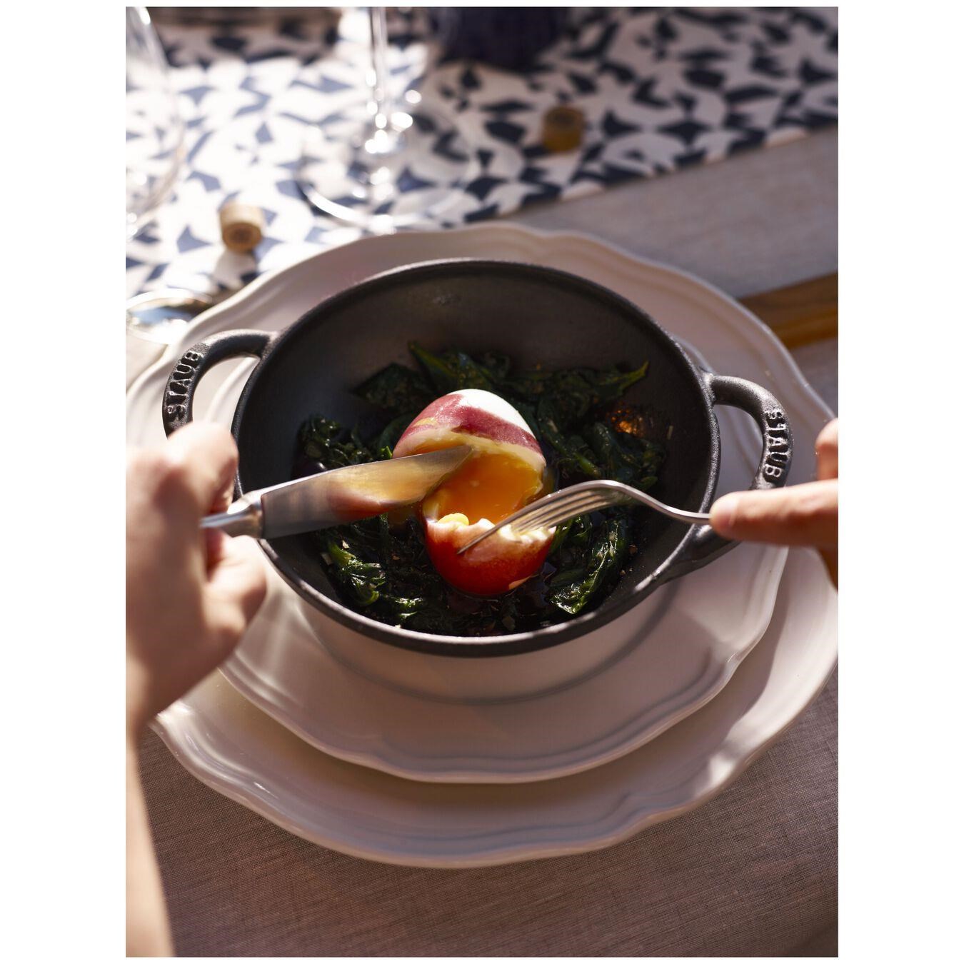 Staub LA COCOTTE Demir Döküm Wok Tava  Siyah 16cm - 405113010