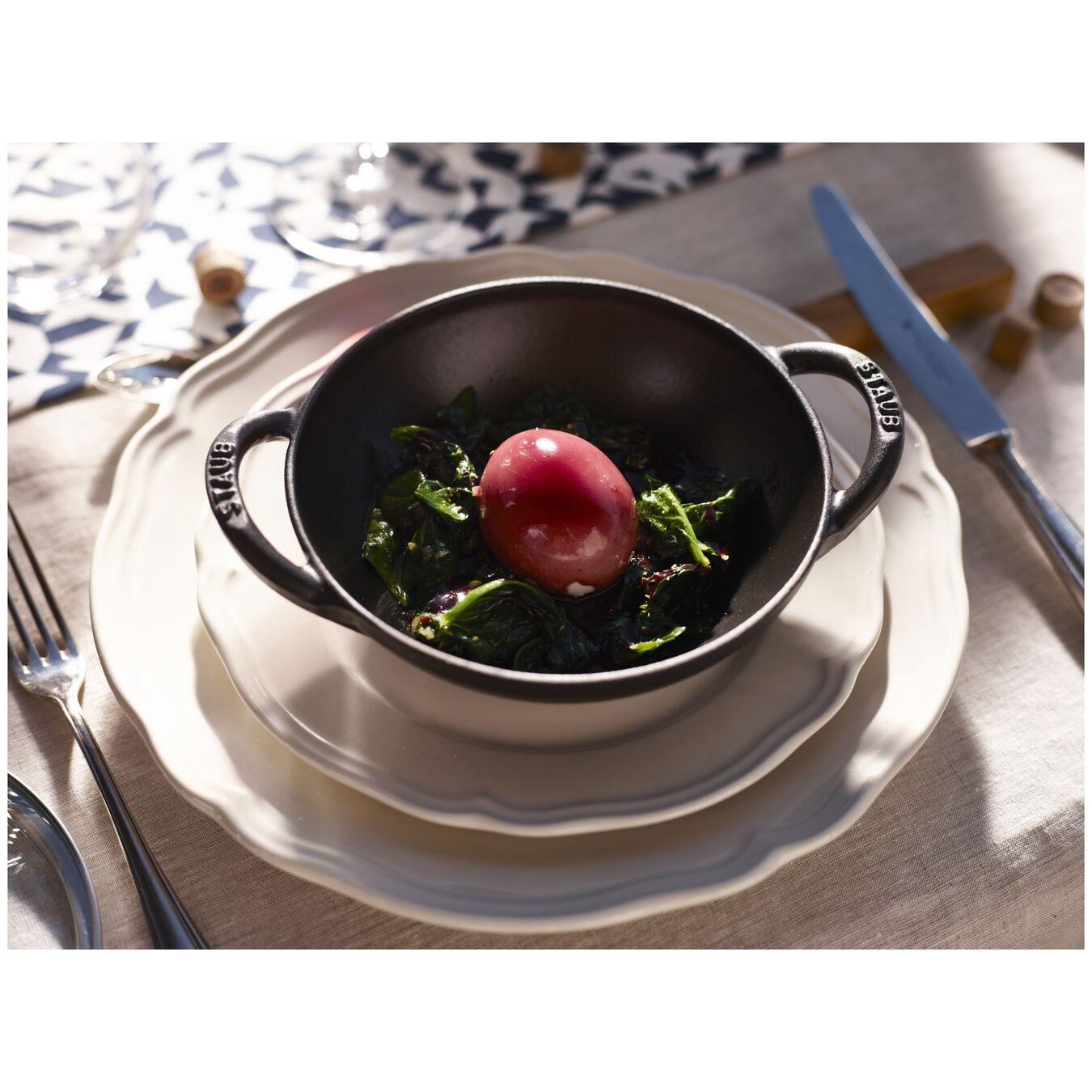 Staub LA COCOTTE Demir Döküm Wok Tava  Siyah 16cm - 405113010