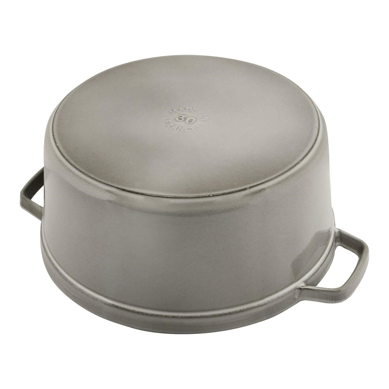 Staub LA COCOTTE Döküm Tencere Grafit Gri 14cm 800ml Yuvarlak