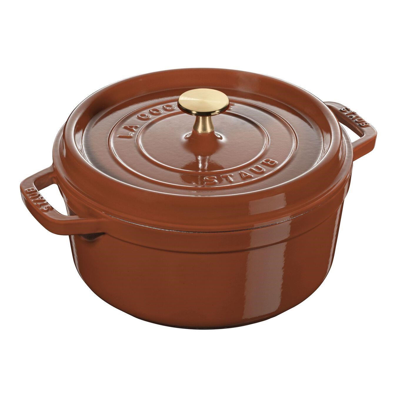 STAUB LA COCOTTE DÖKÜM TENCERE TARÇIN 22 CM 2,5 L YUVARLAK - 405112950