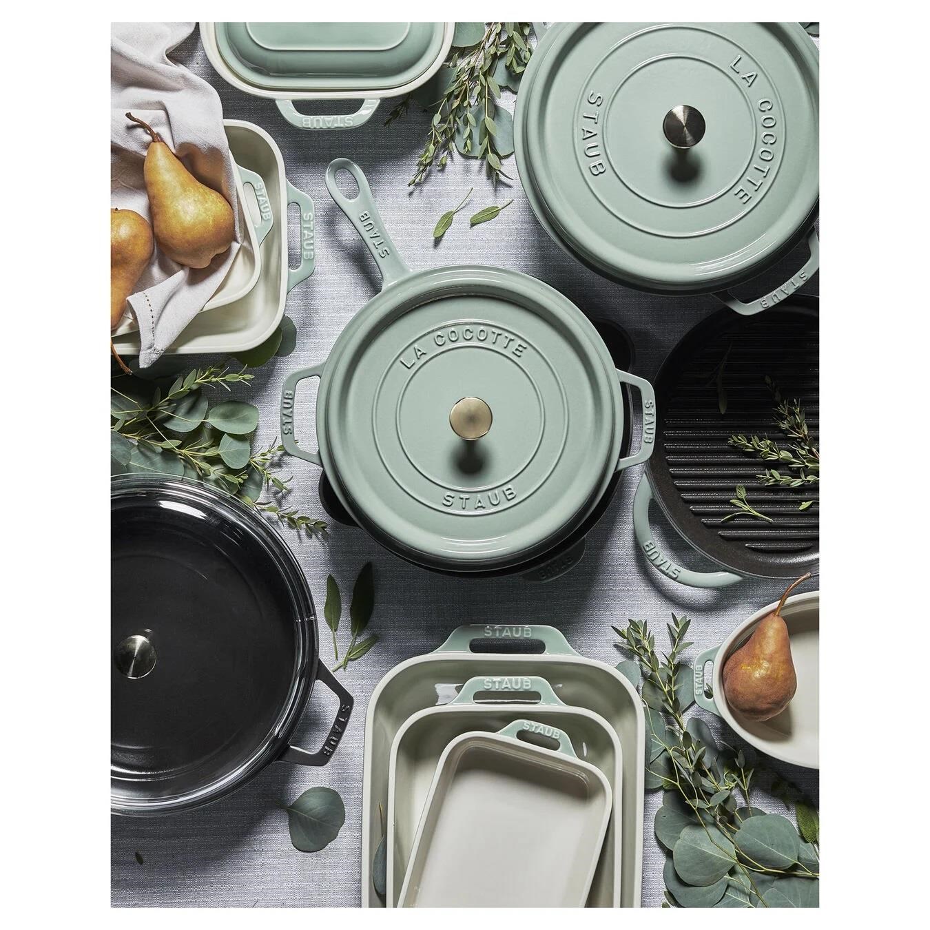STAUB SERAMİK 3 PRÇ FIRIN KABI SETİ OKALİPTÜS - 405087280