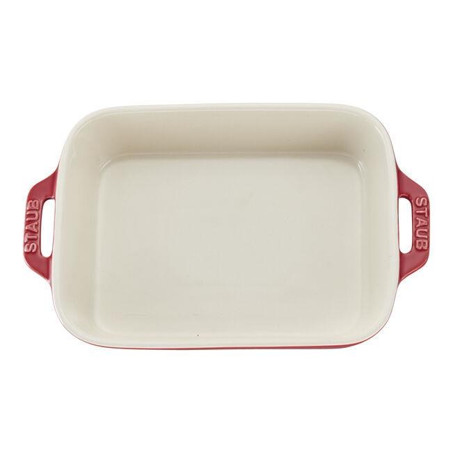 Staub Seramik Fırın Kabı 20x16cm Kiraz