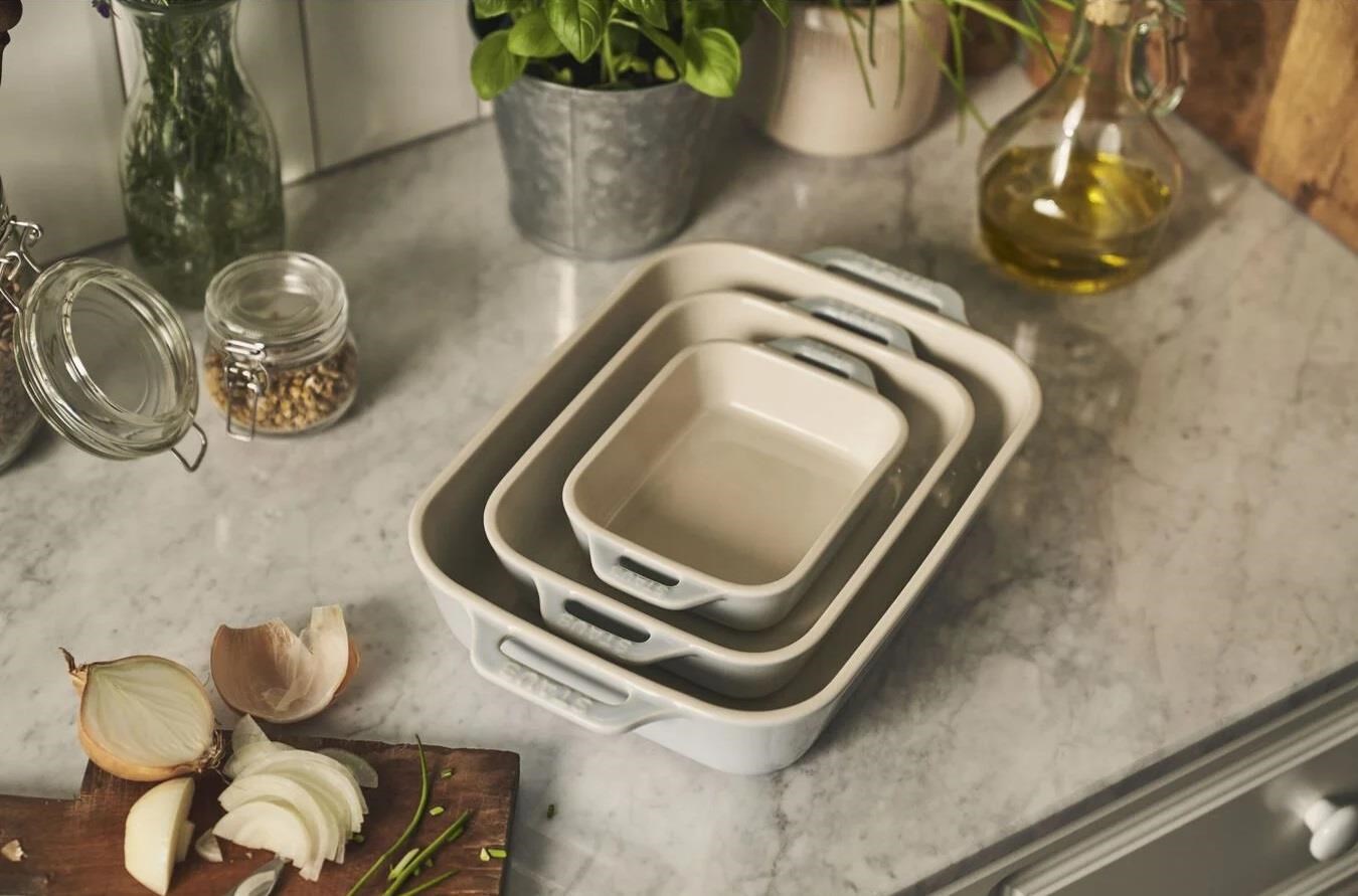 STAUB SERAMİK FIRIN KABI SETİ 3PRÇ BEBEK MAVİSİ - 1025100