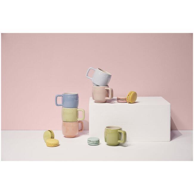 Staub Seramik Kupa Seti Macaron 100ml 6-Parça Çok Renkli XS