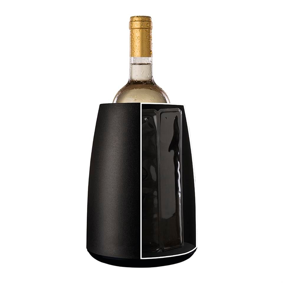 Vacu Vin Aktif Soğutucu, Elegant Siyah, Kutulu