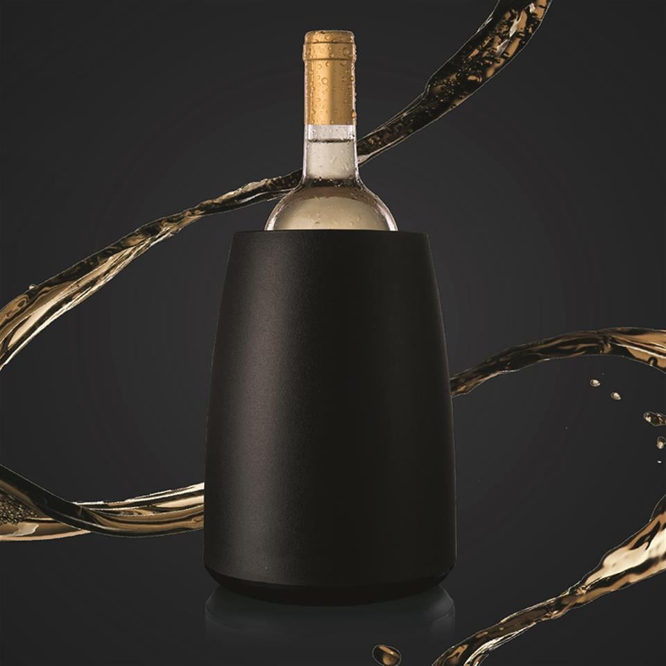 Vacu Vin Aktif Soğutucu, Elegant Siyah, Kutulu