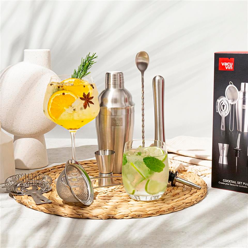 Vacu Vin Kokteyl Seti XL (7 Parça), Kutulu