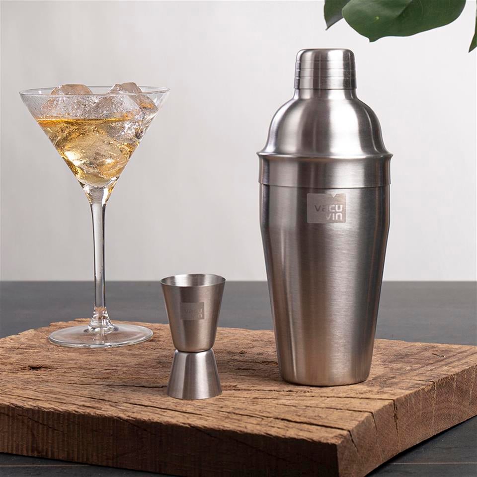 Vacu Vin Kokteyl Shaker, Paslanmaz Çelik, Kutulu