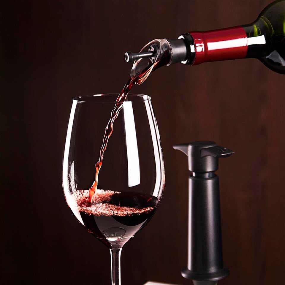 Vacu Vin Şarap Servis Tıpa (2 parça), Kutulu