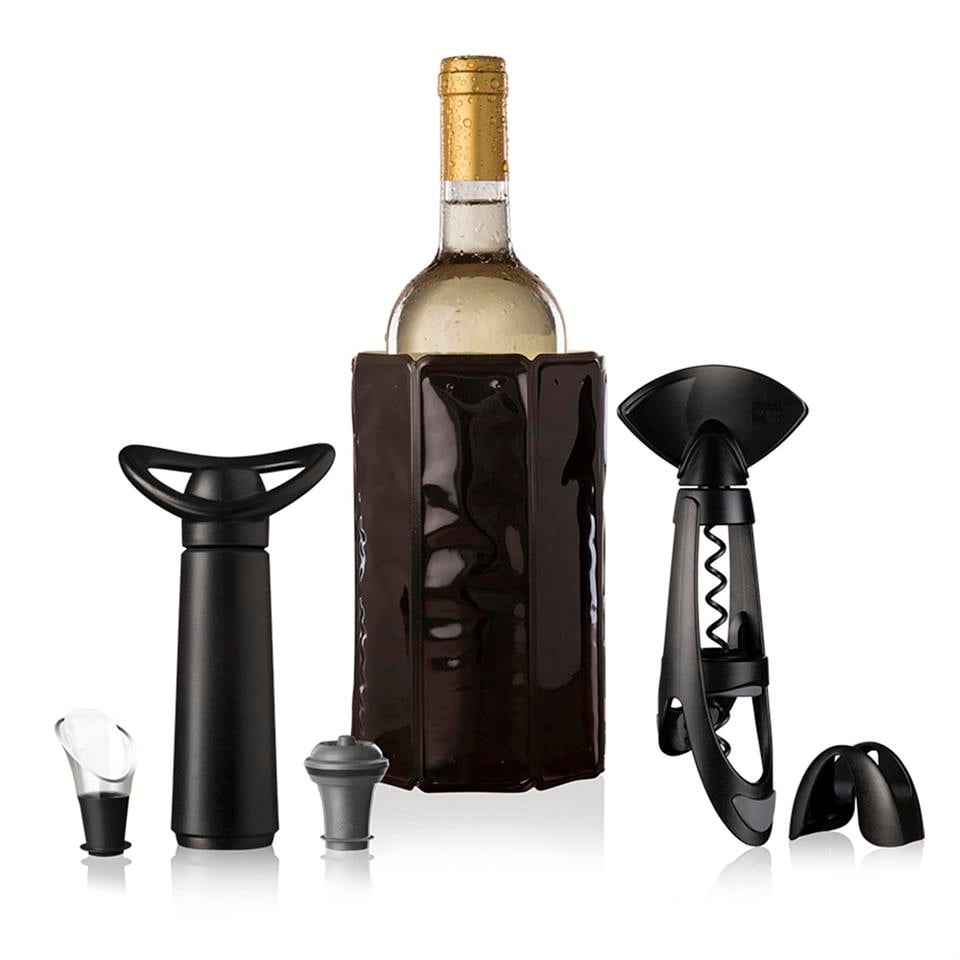 Vacu Vin Şarap Seti, Orijinal Plus (6 Parça), Kutulu
