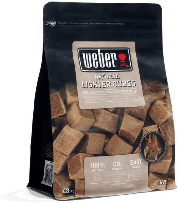 Weber 17612 Doğal Çakmak Küpleri - Natural Lighter Cubes