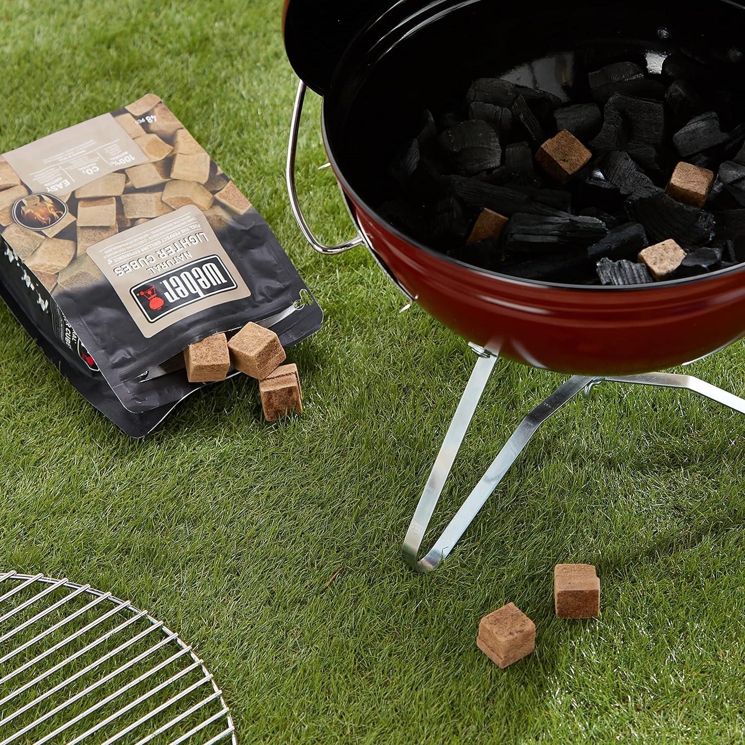 Weber 17612 Doğal Çakmak Küpleri - Natural Lighter Cubes