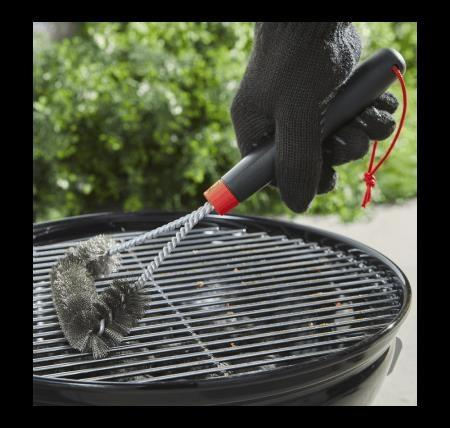 Weber 30 cm Three-Sided Grill Brush - Weber Üç Taraflı Mangal Izgara Fırçası 30 Cm - 6277