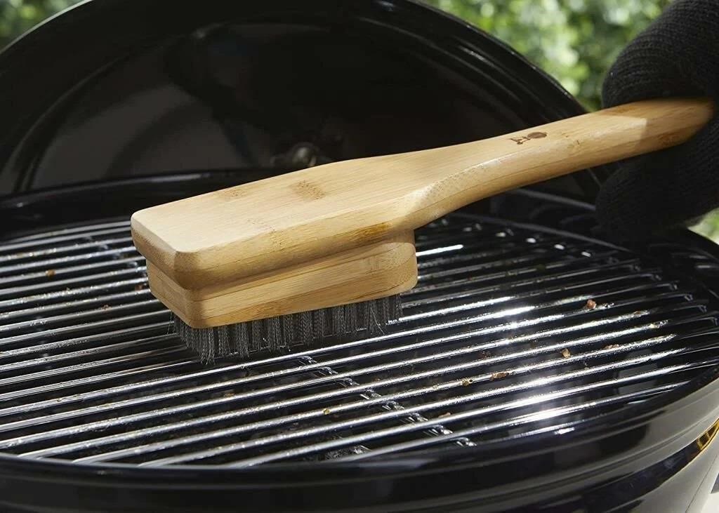 Weber 46 cm Bamboo Grill Brush - Bambu Izgara Fırçası 46Cm
